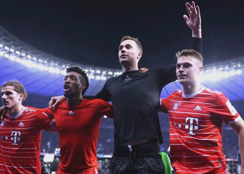 柏林赫塔神奇绝杀榜首拜仁，提前拿到主场三分